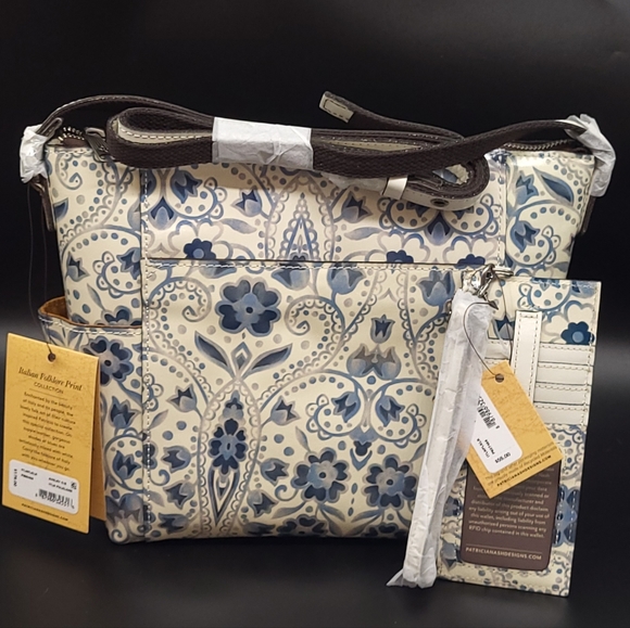 SALE$🌞Patricia Nash Set- Aveley Crossbody   and Alanna Wristlet/Wallet - Picture 5 of 15